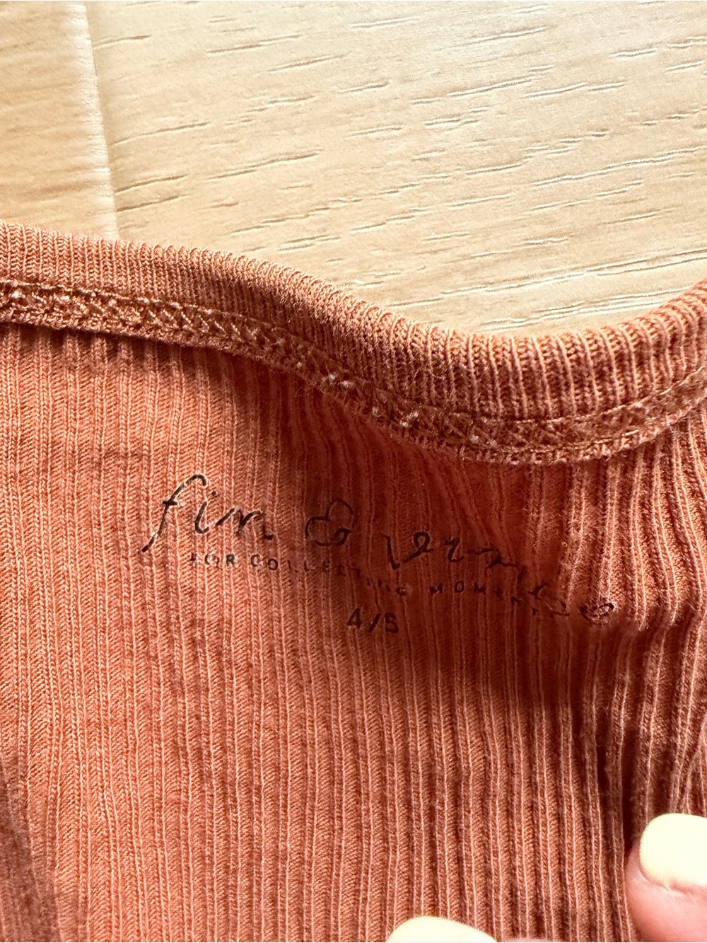 Fin & Vince Ribbed Long Sleeve - Picture 2 of 2